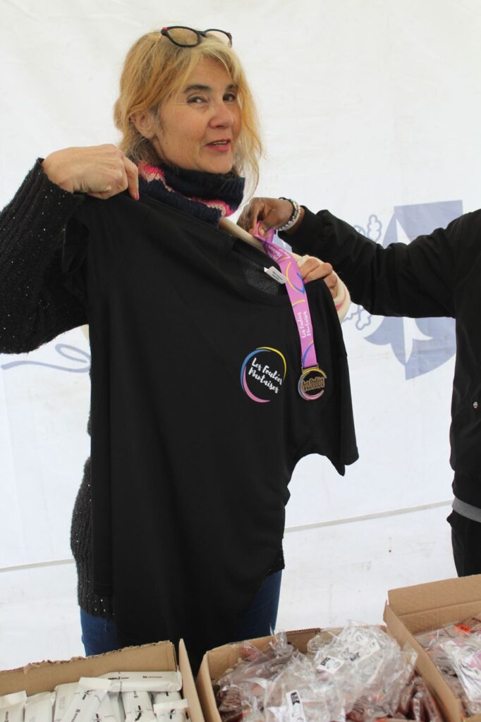 T-shirt et médaille des finishers